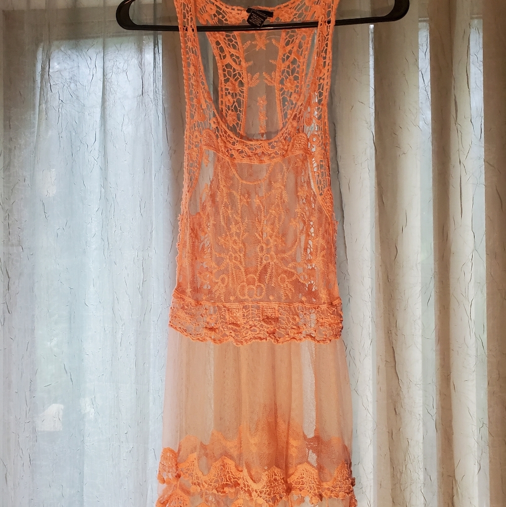 Mesh tank top